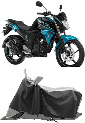GROFATIK Two Wheeler Cover for Yamaha(FZ S FI (V 2.0) BS6, White)