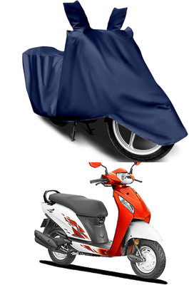 Furious3D Two Wheeler Cover for Honda(Activa 4G, Blue)