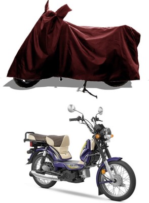 GROFATIK Two Wheeler Cover for TVS(XL 100 Heavy Duty BS6, Maroon)