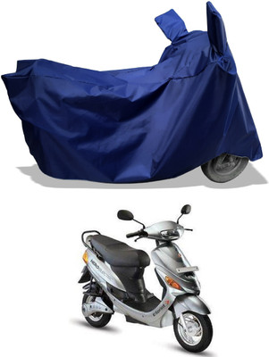 Amexride Two Wheeler Cover for Hero Electric(E Sprint, Blue)