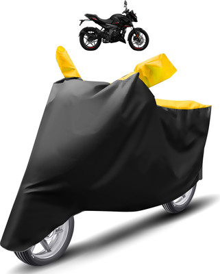 Caronix Two Wheeler Cover for Bajaj(Pulsar N160, Yellow)