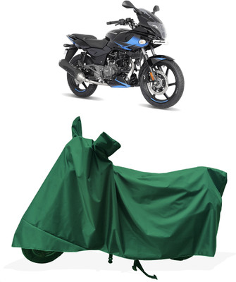 Tricway Two Wheeler Cover for Bajaj(Pulsar 220 BS6, Green)