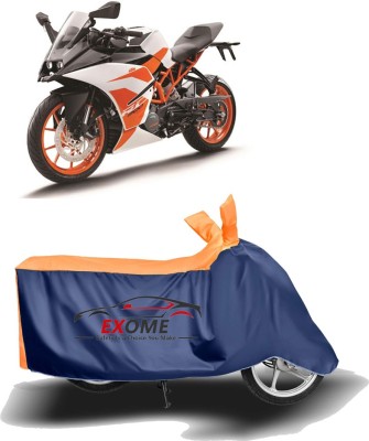 EXOME Two Wheeler Cover for KTM(RC 200, Orange)