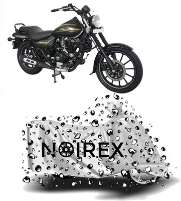 NOIREX Two Wheeler Cover for Bajaj(Avenger 220 Street, Silver)