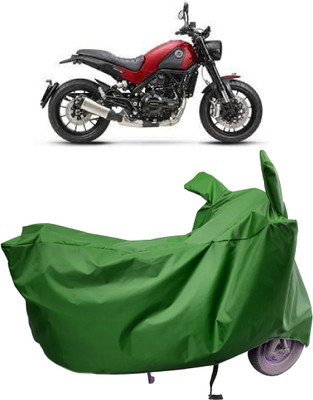 Amexride Two Wheeler Cover for Benelli(Leoncino, Maroon)