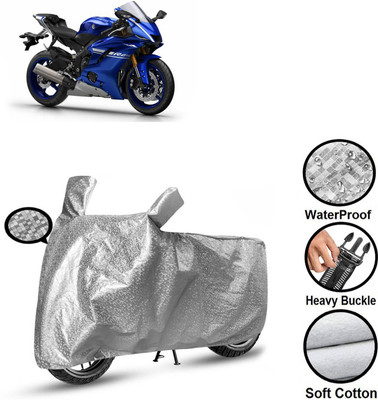 PAGORA Waterproof Two Wheeler Cover for Yamaha(YZF R25, Silver)