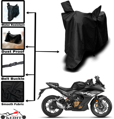AASHTIK MART Two Wheeler Cover for Hero(Karizma ZMR, Black)