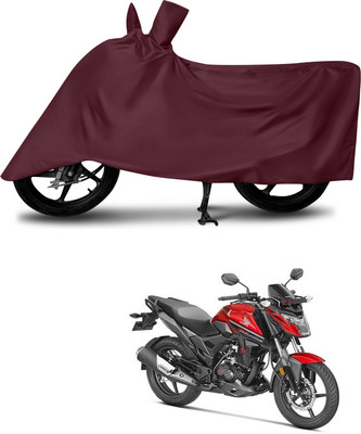 DeepShakshi AUTOMOTIVE Waterproof Two Wheeler Cover for Honda(X-Blade, Maroon)