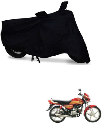 KEDIT Two Wheeler Cover for Hero(HF Deluxe, Black)