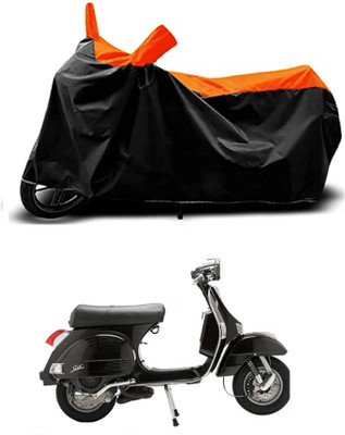 OliverX Waterproof Two Wheeler Cover for TVS(Star Sport, Orange)