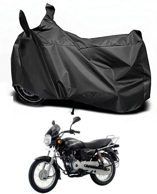 Auto Hub Waterproof Two Wheeler Cover for Bajaj(Boxer, Black)