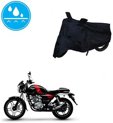 MMSSTAR Waterproof Two Wheeler Cover for Bajaj(V 150, Black)