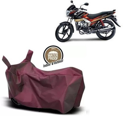 OliverX Waterproof Two Wheeler Cover for Mahindra(Centuro Rockstar, Maroon)