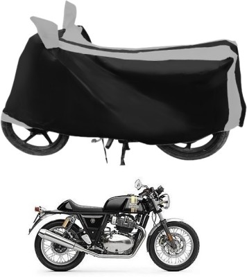 Euro Care Waterproof Two Wheeler Cover for Royal Enfield(Continental GT 650, Silver)