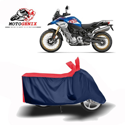 MOTOGENIX Two Wheeler Cover for BMW(F 850 GS, Red, Blue)