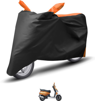 Caronix Waterproof Two Wheeler Cover for Mahindra(Gusto, Orange)
