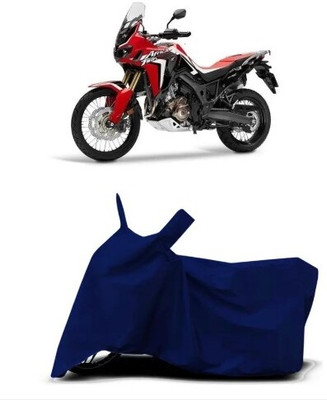 Tritika Waterproof Two Wheeler Cover for Honda(Africa Twin, Blue)