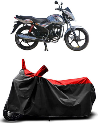 KEDIT Two Wheeler Cover for Mahindra(Pantero, Red, Black)