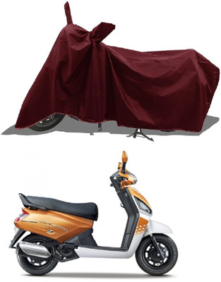 DeepShakshi AUTOMOTIVE Waterproof Two Wheeler Cover for Yamaha(Gladiator, Maroon)