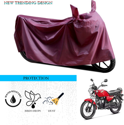 SnehaSales Waterproof Two Wheeler Cover for Hero(HF Dawn, Maroon)