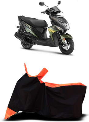 VESMEI Two Wheeler Cover for Yamaha(Cygnus Ray ZR, Orange)