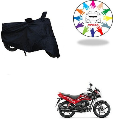 MMSSTAR Waterproof Two Wheeler Cover for TVS(Fiero F2, Black)