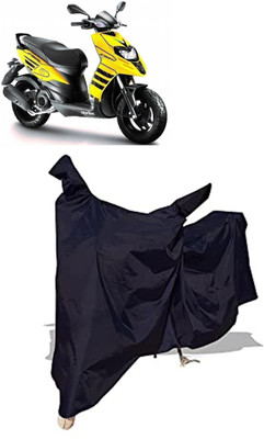Amexride Two Wheeler Cover for Aprilia(Storm 125, Black)