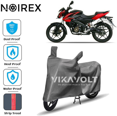 NOIREX Two Wheeler Cover for Bajaj(Pulsar NS 160, Grey)