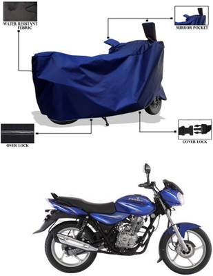 CODOKI Waterproof Two Wheeler Cover for Bajaj(Discover 125 DTS-i, Blue)