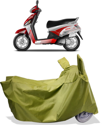 Amexride Two Wheeler Cover for Mahindra(Gusto Electric, Maroon)
