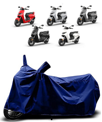 VESMEI Two Wheeler Cover for Hero(Infinity E1, Blue)