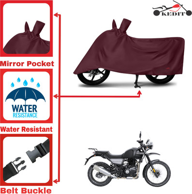 AASHTIK MART Two Wheeler Cover for Royal Enfield(Himalayan, Maroon)