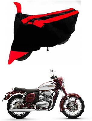 AutoGalaxy Waterproof Two Wheeler Cover for JAWA(42, Red, Black)