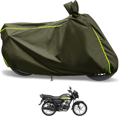 Euro Care Waterproof Two Wheeler Cover for Honda(CD 110 Dream, Green)
