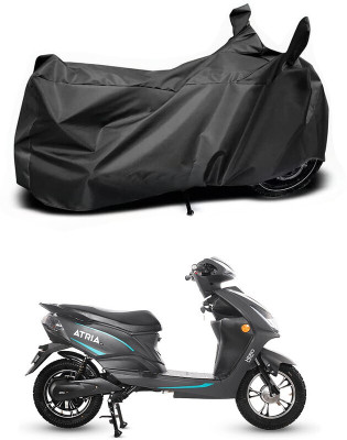 DeepShakshi AUTOMOTIVE Two Wheeler Cover for Hero(Electric Atria, Black)