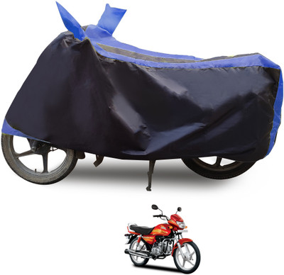 Euro Care Waterproof Two Wheeler Cover for Hero(CD deluxe, Blue)