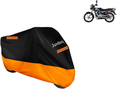 Juvdoxj Waterproof Two Wheeler Cover for Bajaj(CT100, Orange)