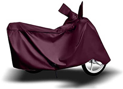 AutoGalaxy Waterproof Two Wheeler Cover for TVS(Apache, Maroon)