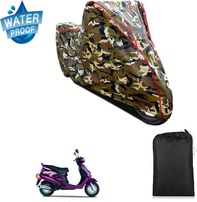 PAGORA Waterproof Two Wheeler Cover for Mahindra(Duro 125, Yellow)
