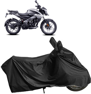DIGGU Two Wheeler Cover for Bajaj(Pulsar NS125 BS6, Black)