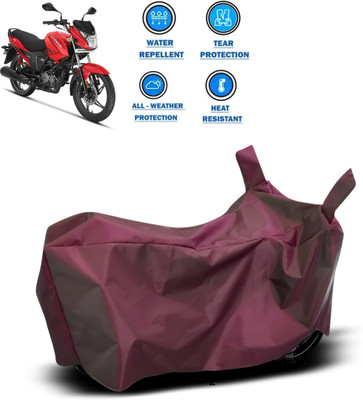 CODOKI Waterproof Two Wheeler Cover for Hero(Glamour, Maroon)