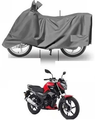 Tritika Waterproof Two Wheeler Cover for TVS(Raider, Grey)