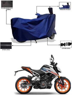 CODOKI Waterproof Two Wheeler Cover for KTM(125 Duke, Blue)
