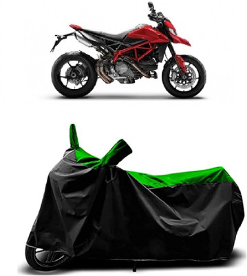 VESMEI Two Wheeler Cover for Ducati(Hypermotard, Green)