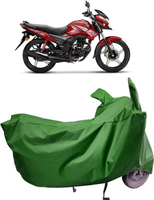 Amexride Two Wheeler Cover for Honda(CB Shine SP, Maroon)