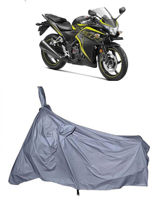 Varnwal E Commerce Waterproof Two Wheeler Cover for Honda(CBR 250R, Silver)