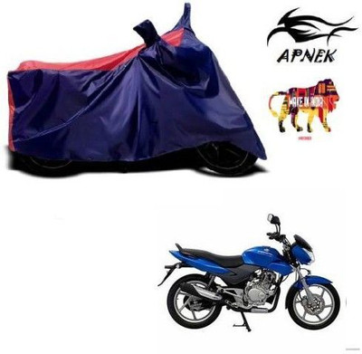 DeepShakshi AUTOMOTIVE Waterproof Two Wheeler Cover for Bajaj(DTS-i, Red, Blue)
