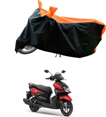 DeepShakshi AUTOMOTIVE Two Wheeler Cover for Yamaha(Ray Z BS6, Orange)