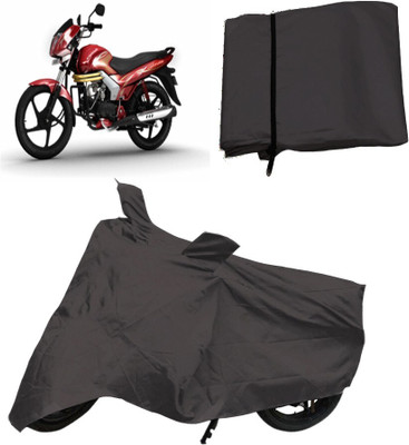 NIA DK STORE Two Wheeler Cover for Mahindra(Black)