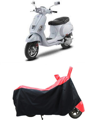 Coxtor Two Wheeler Cover for Vespa(VXL 150 BS6, Red)